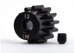 TRX6483X Motorritzel 13Z Stahl gehärtet für 5mm Welle (Modul 1)